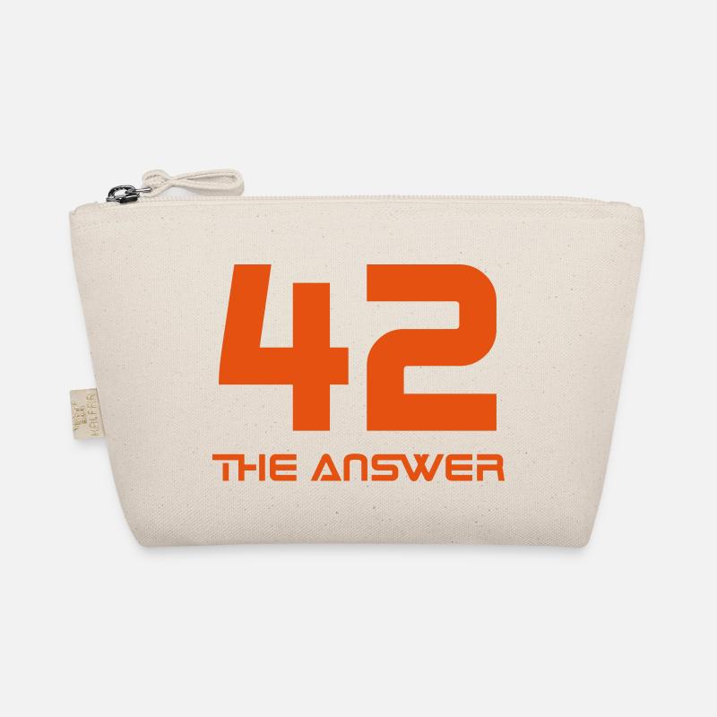 42, the Answer Answer Galaxy Science Fiction UFO Organic Pouch