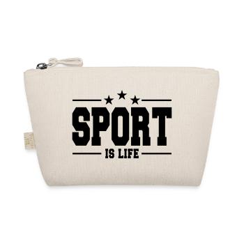 Le sport c'est la vie - Trousse biologique - nature - Devant