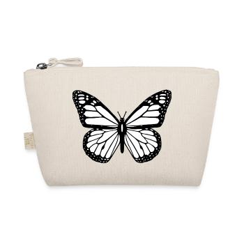 Butterfly nature insect beauty - Organic Pouch - nature - Front