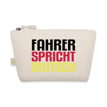 fahrer spricht deustch - Bio-Täschchen - Natur - Vorne