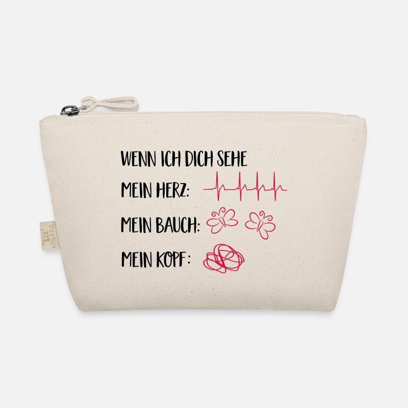 verliebt Bio-Täschchen