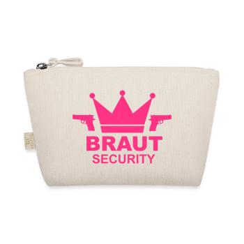 Braut Security JGA - Bio-Täschchen - Natur - Vorne