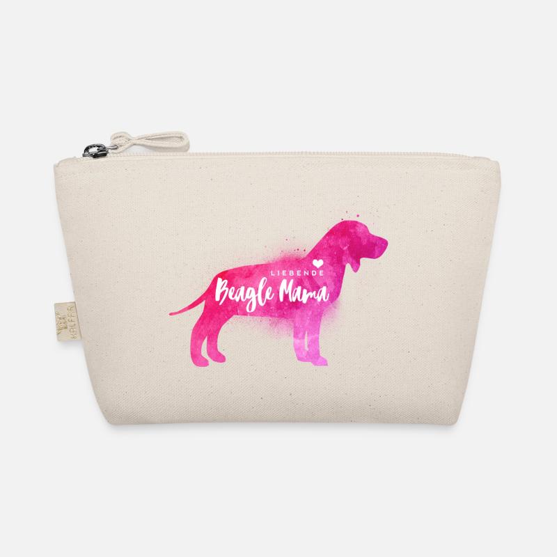 Liebende Beagle Mama Bio-Täschchen