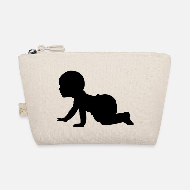 Baby Shadow A - 1 color vector Organic Pouch