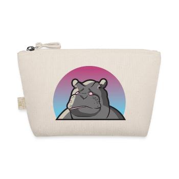 Cadeau hippopotame hippopotame pippyderme hippopotame - Trousse biologique - nature - Devant