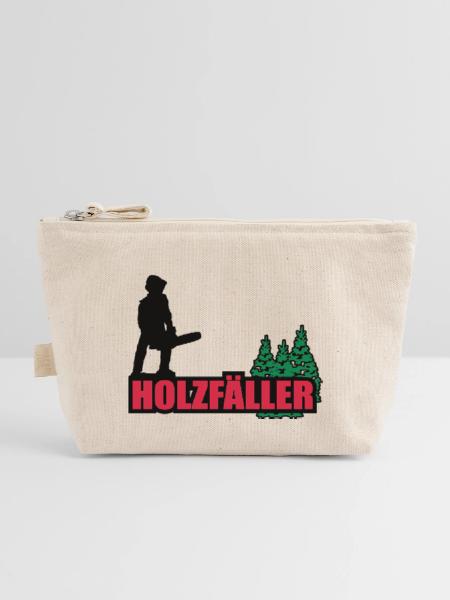 holzfäller - Bio-Täschchen - Natur - Vorne