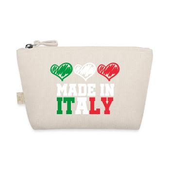 Made in Italie Rome Venise Cadeau toscane - Trousse biologique - nature - Devant