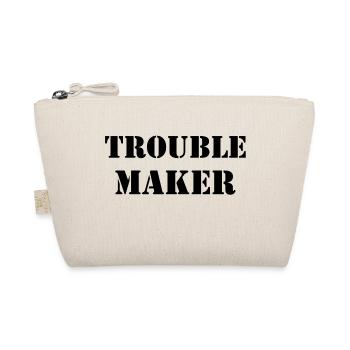 Trouble Maker - Bio-Täschchen - Natur - Vorne