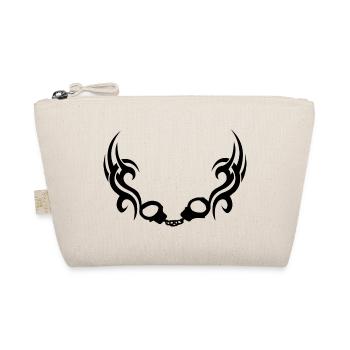 Hand-schellentrible - Organic Pouch - nature - Front