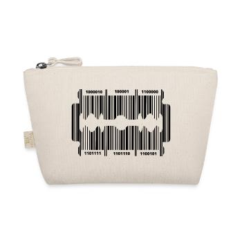 Rasierklinge mit geheim Code - Bio-Täschchen - Natur - Vorne