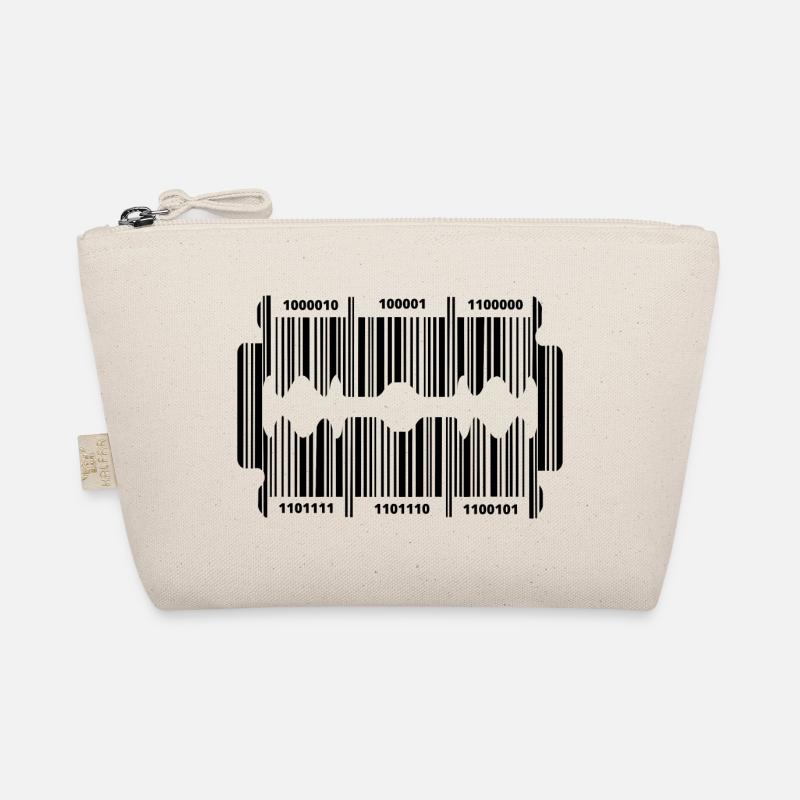 Razor blade with secret code Organic Pouch