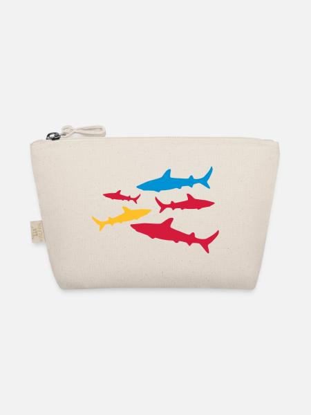 shark - Organic Pouch - nature
