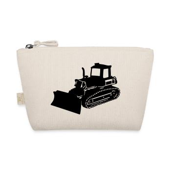 bulldozer dozer - Organic Pouch - nature - Front