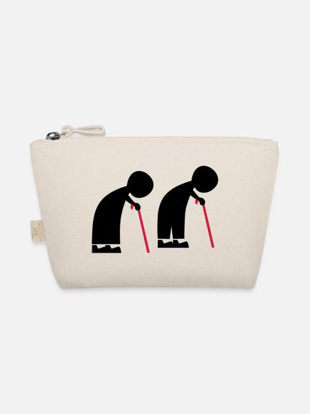 old people - Organic Pouch - nature - Front