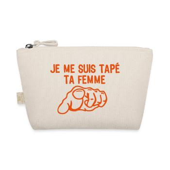 suis tape femme doigt pointe face - Trousse biologique - nature - Devant