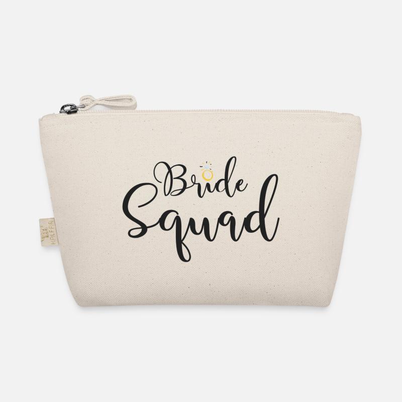 Bride Squad with Diamond Ring - Trousse biologique - nature