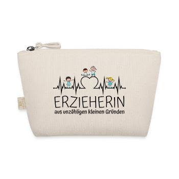 Erzieherin aus unzähligen kleinen Gründen - Bio-Täschchen - Natur - Vorne
