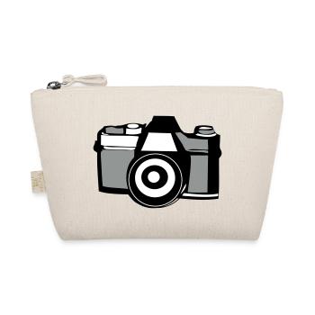 vintage_camera_1 - Bio-Täschchen - Natur - Vorne