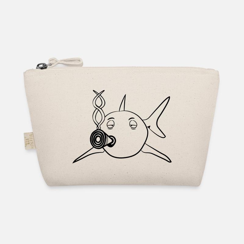 kiffen joint hai witzig Bio-Täschchen