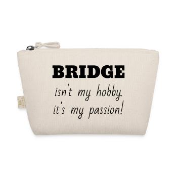 Bridge / Kartenspiel / Brettspiel / Whist - Bio-Täschchen - Natur - Vorne