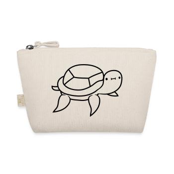 wasserschildkroete small - Organic Pouch - nature - Front