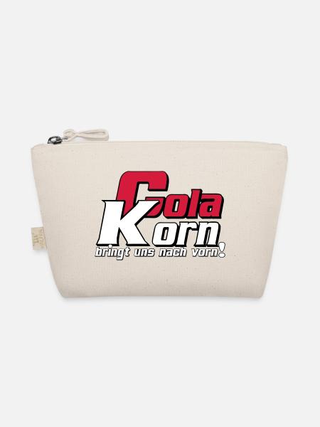Korn , Party , Cola Korn bringt uns nach vorn(25) - Bio-Täschchen - Natur - Vorne