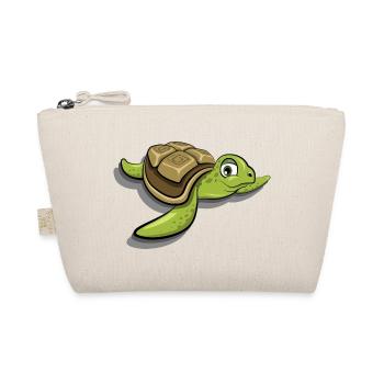 tortue mignonne bande dessinée animaux de la mer icône de dessin animé - Trousse biologique - nature - Devant