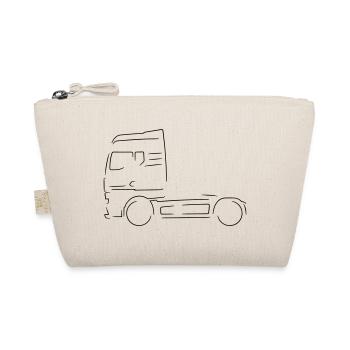 Dessin au trait de contour de camion allemand - Trousse biologique - nature - Devant