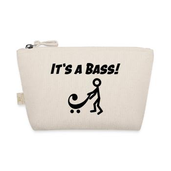 It's a bass! A new bass! - Organic Pouch - nature - Front