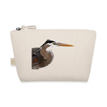 Blue heron - Organic Pouch - nature - Front