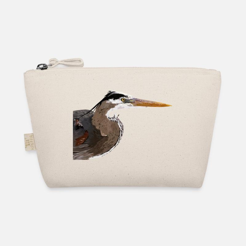 Blue heron Organic Pouch
