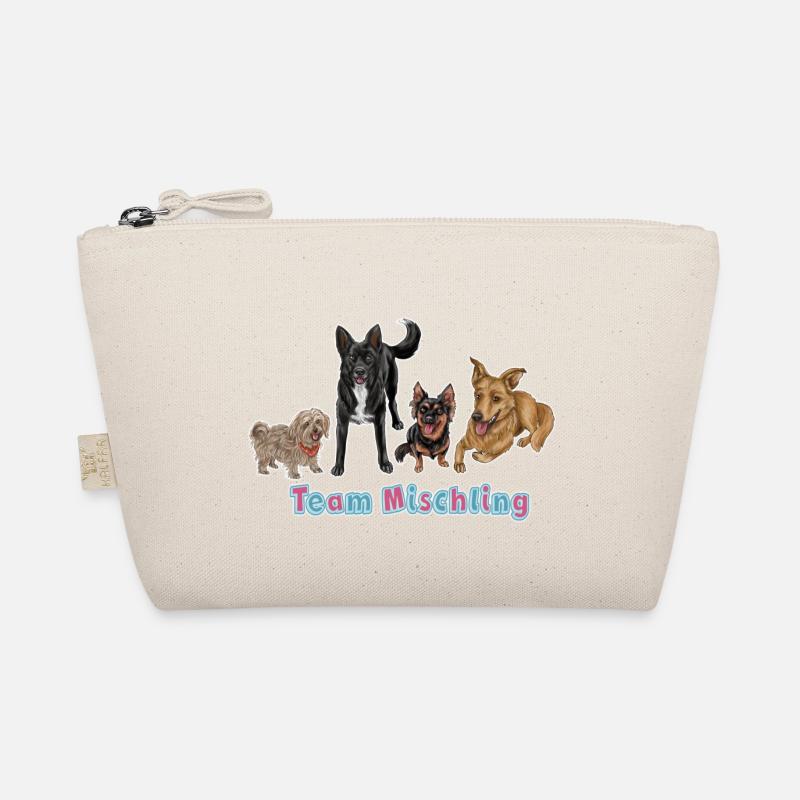 Team Mischling - Bio-Täschchen - Natur