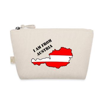 I am from Austria - Österreich - Bio-Täschchen - Natur - Vorne