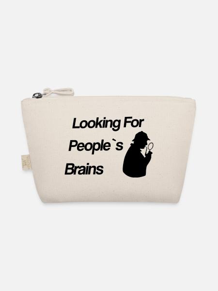 Looking For People's Brains - Sherlock - Organic Pouch - nature - Front