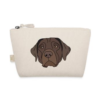 Labrador Retriever design - Organic Pouch - nature - Front