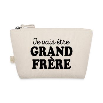 Je Vais être Grand Frère - Trousse biologique - nature - Devant