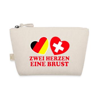 Deutschland Schweiz - Bio-Täschchen - Natur - Vorne
