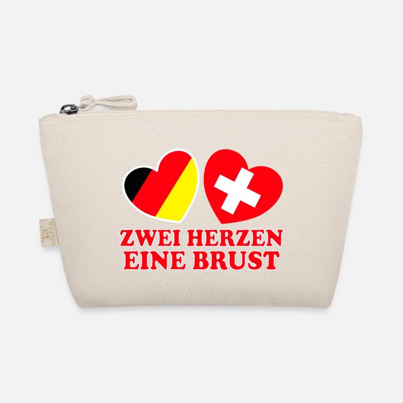 Deutschland Schweiz - Bio-Täschchen - Natur