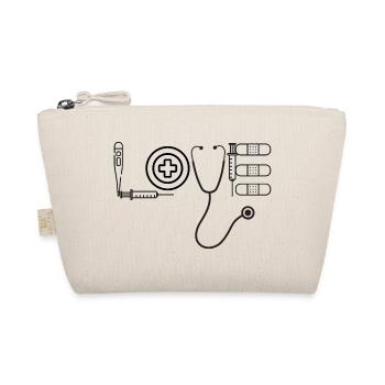 Infirmière Infirmière LOVE Médecine - Trousse biologique - nature - Devant