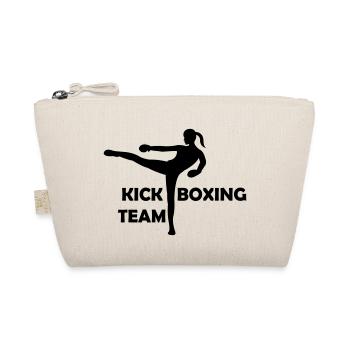 kickboxing woman team - Bio-Täschchen - Natur - Vorne