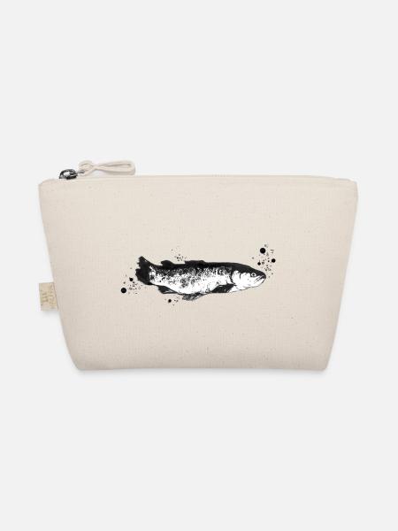 Fisch - Bio-Täschchen - Natur