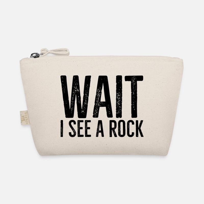 Wait I See a Rock Organic Pouch