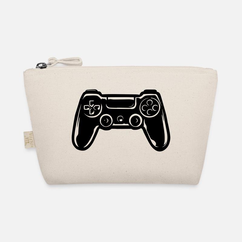 GamePad Zocker Shirt Bio-Täschchen