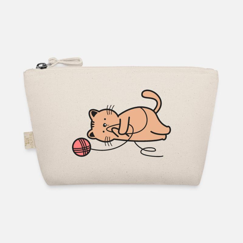 Katze Katzen Bio-Täschchen