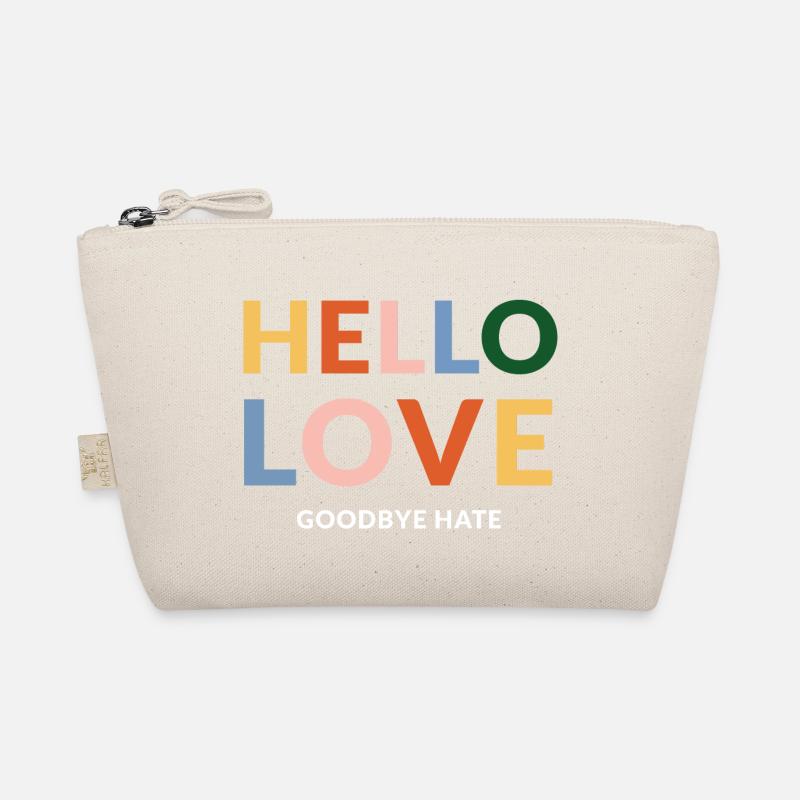 hello love goodbye hate Organic Pouch