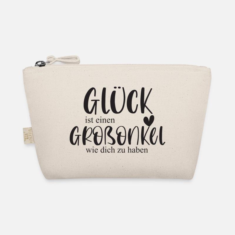 Großonkel Glück Onkel Geschenk Geburtstag Danke Bio-Täschchen