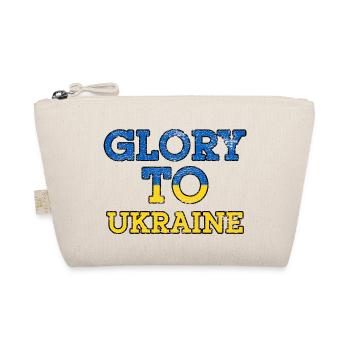 Glory To Ukraine - Bio-Täschchen - Natur - Vorne
