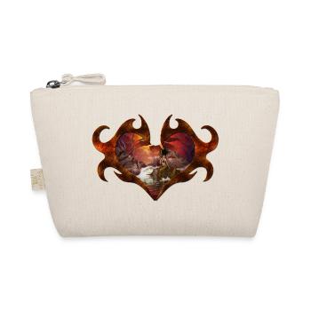 Beautiful mermaid in a wonderful fantasy world - Organic Pouch - nature - Front