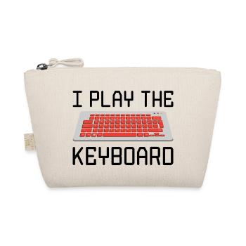 I Play The Keyboard Programmer Software Developer - Bio-Täschchen - Natur - Vorne