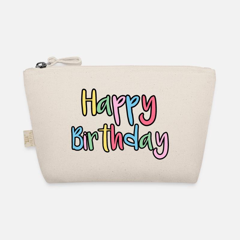 Glückwunsch Geburtstagsgruß Geschenkidee Bio-Täschchen